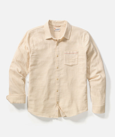 Stretch Selvage Long Sleeve Shirt