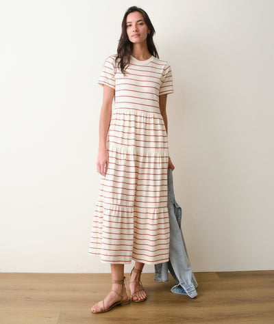 Luxe Sueded Midi Dress