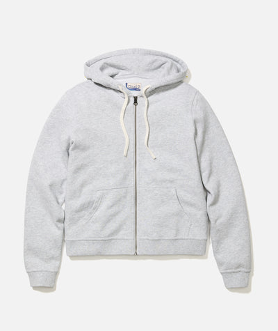 Women's Cloud 9 Fleece Full Zip Hoodie in Heather Grey
