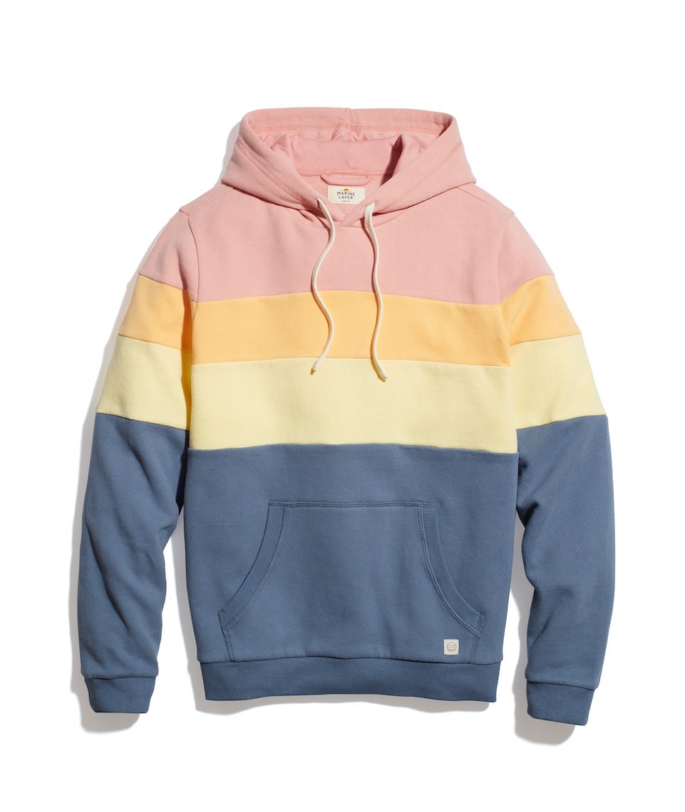 Custom Cut & Sew Colorblock Hoodie
