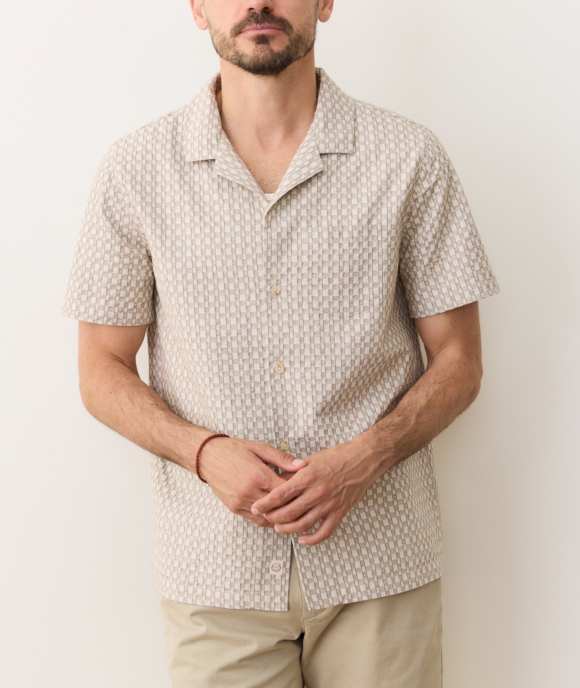 Landon Checkered Resort Shirt