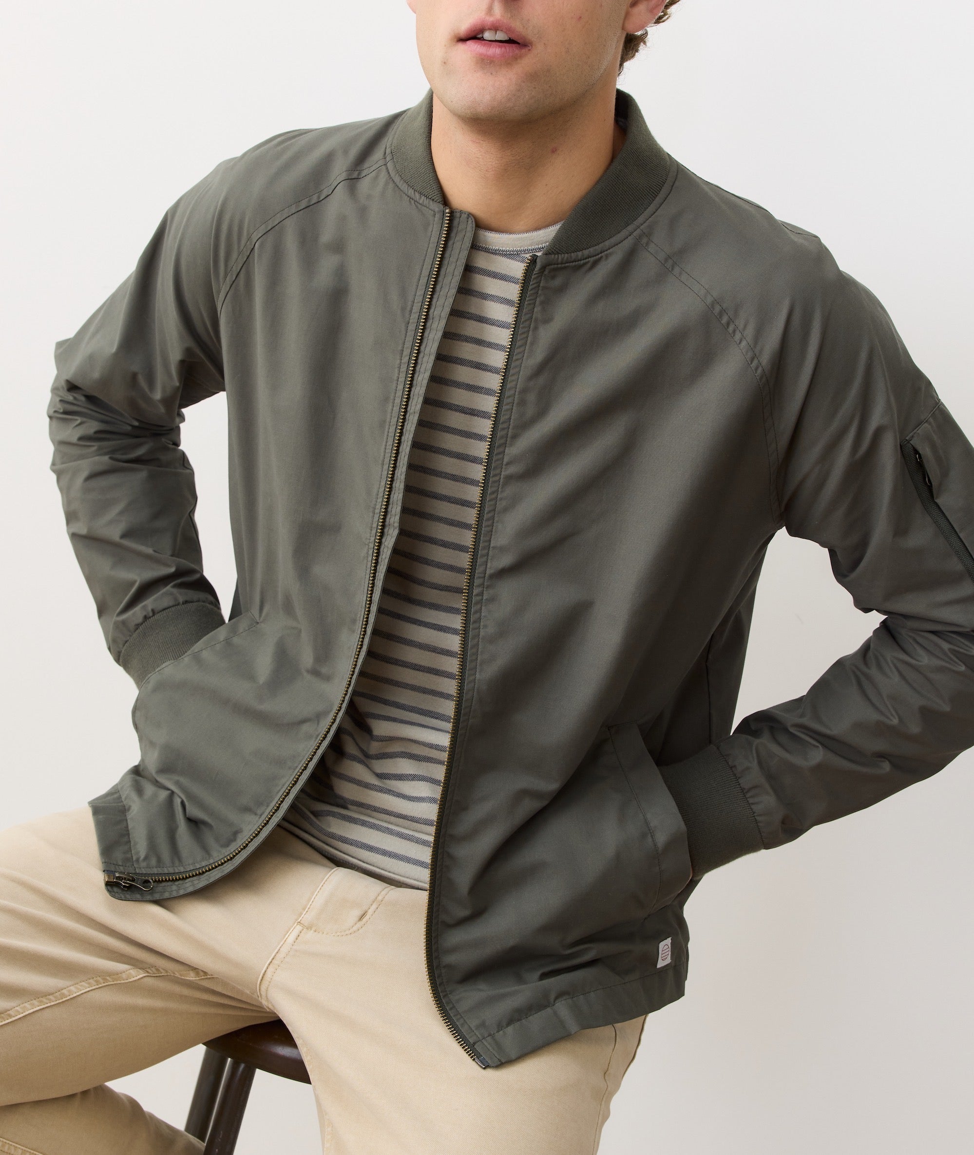 Glenn Wax Canvas Bomber
