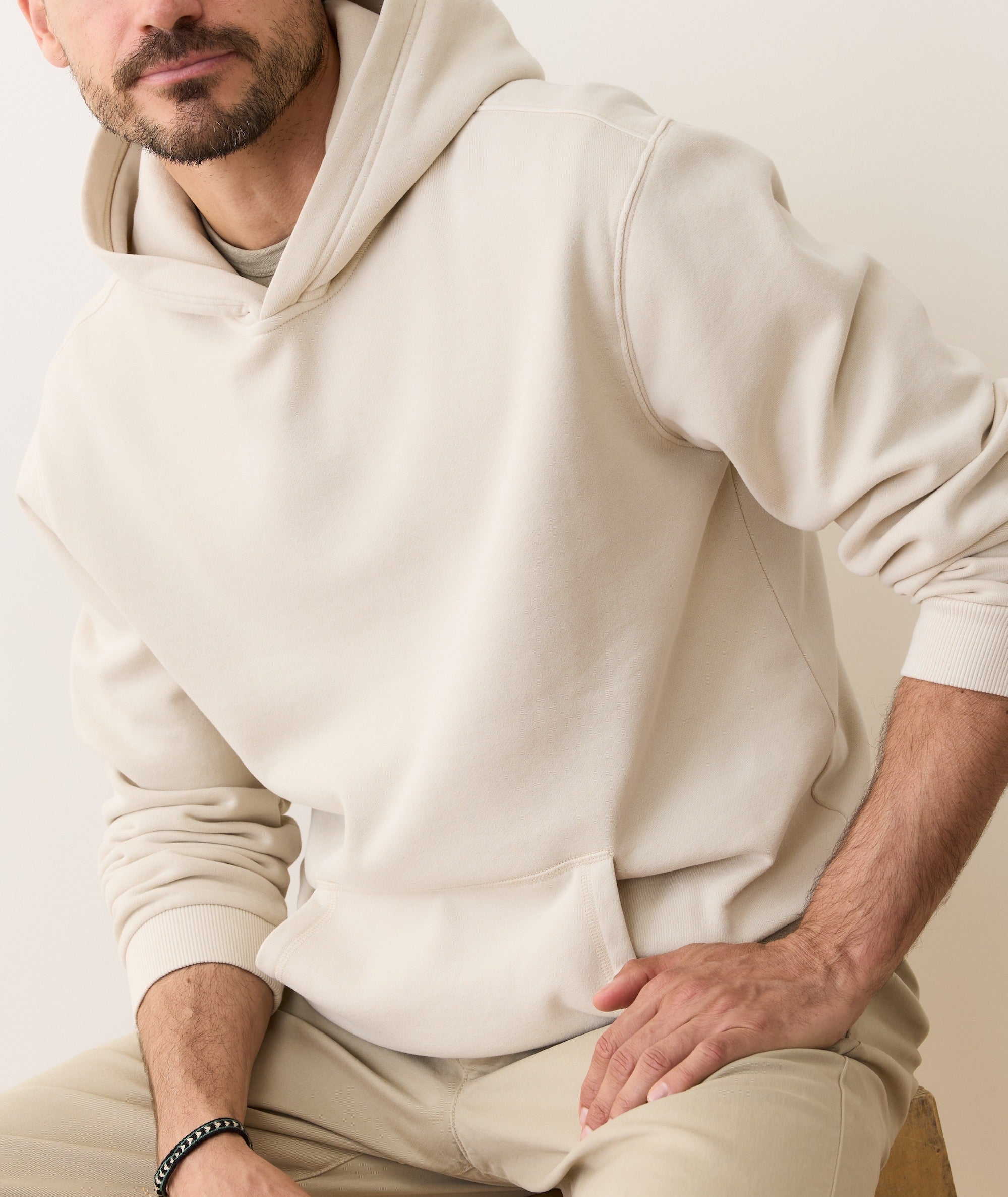 Cloud 9 Fleece Relaxed Hoodie in Whitecap