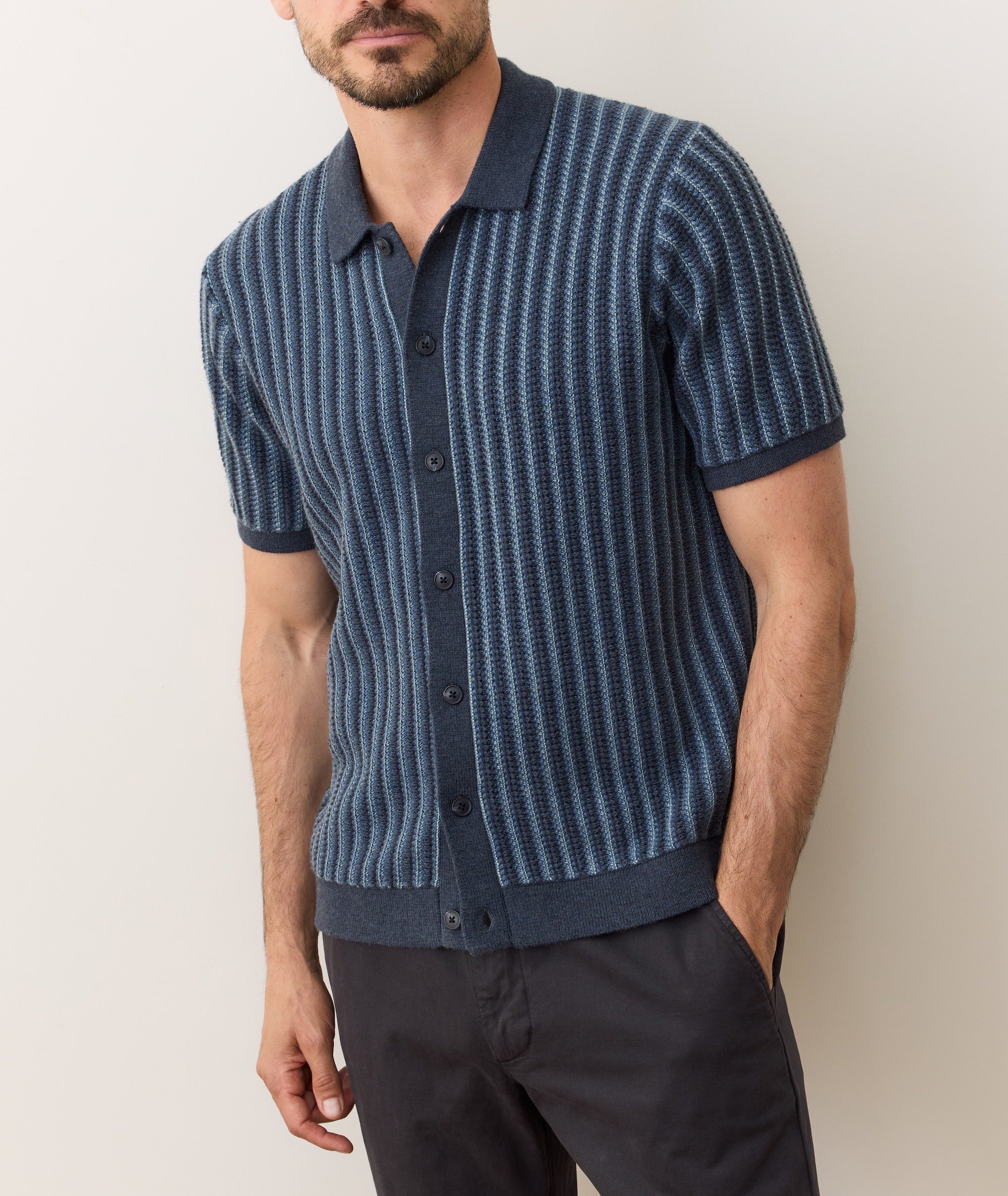 Graham Sweater Button Down