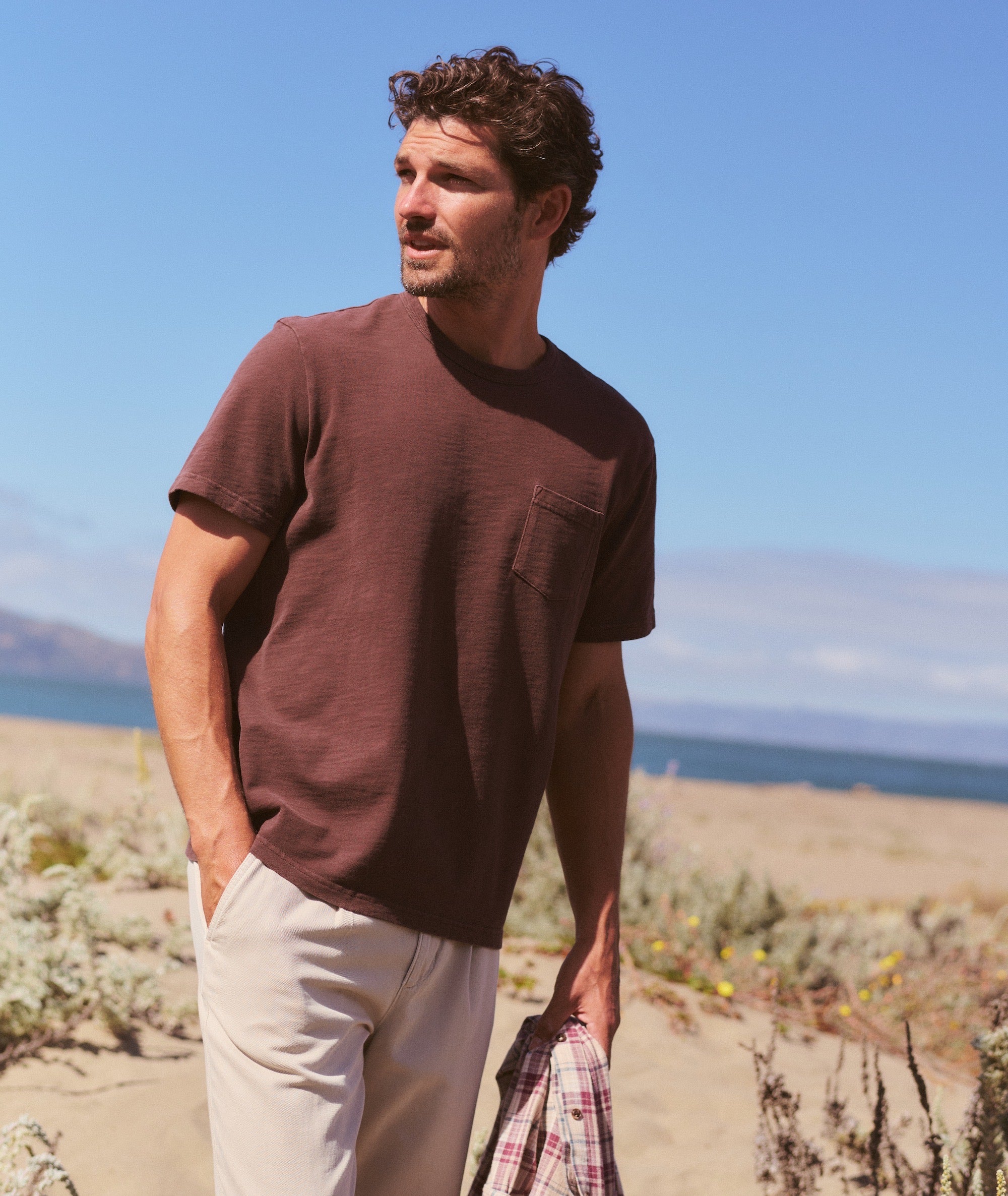 Luxe Slub Pocket Tee