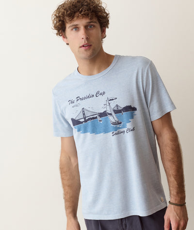 Hemp Cotton Relaxed Graphic Tee