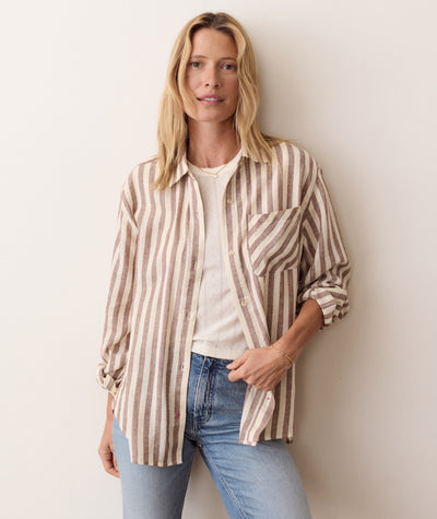 Jane Relaxed Linen Shirt