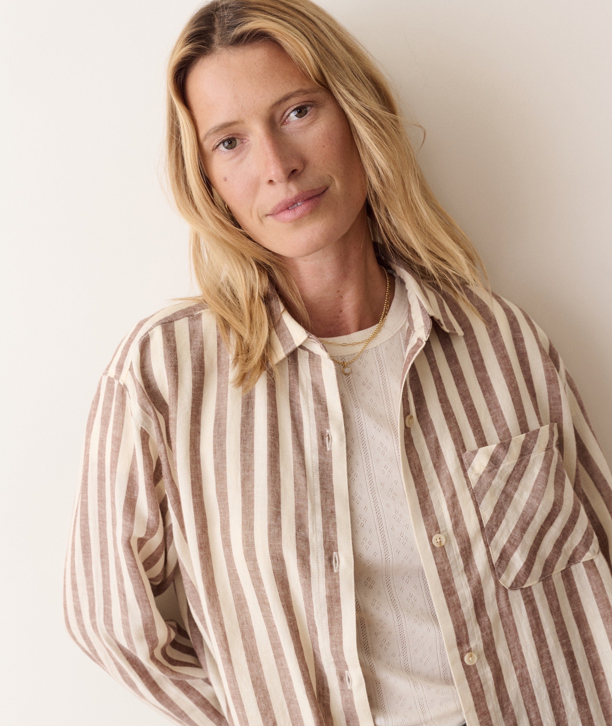 Jane Relaxed Linen Shirt
