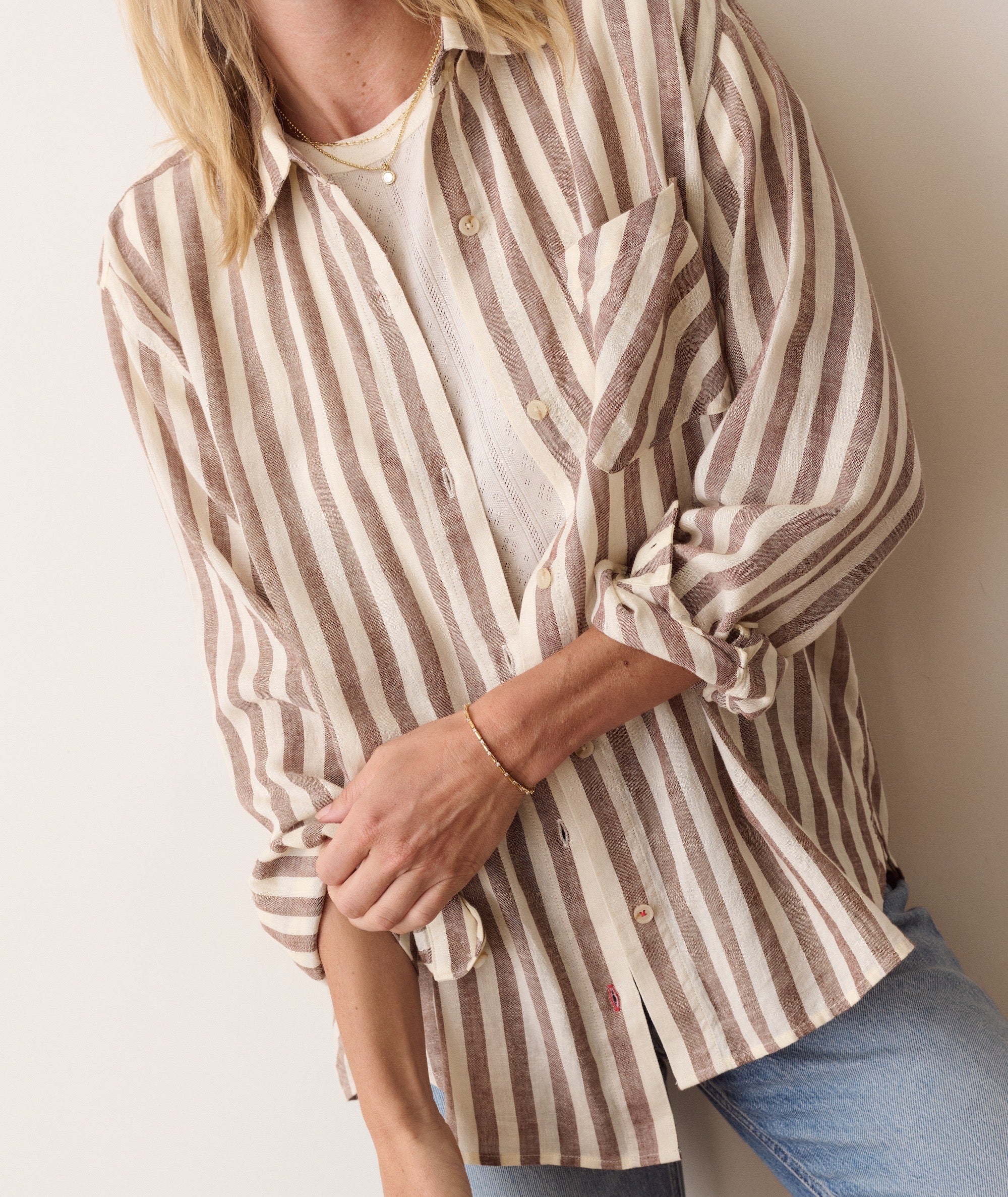 Jane Relaxed Linen Shirt