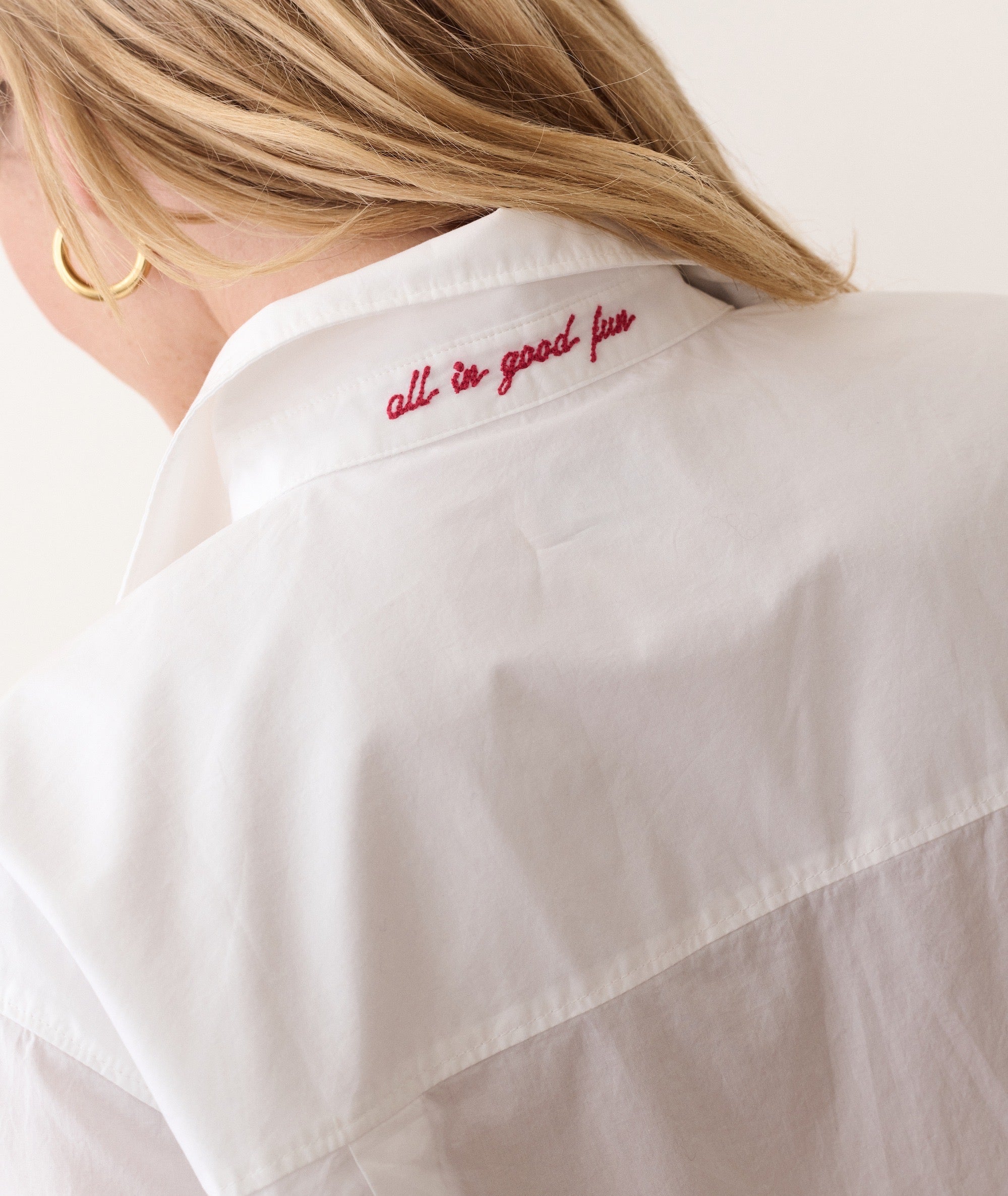 Jane Relaxed Cali Poplin Shirt