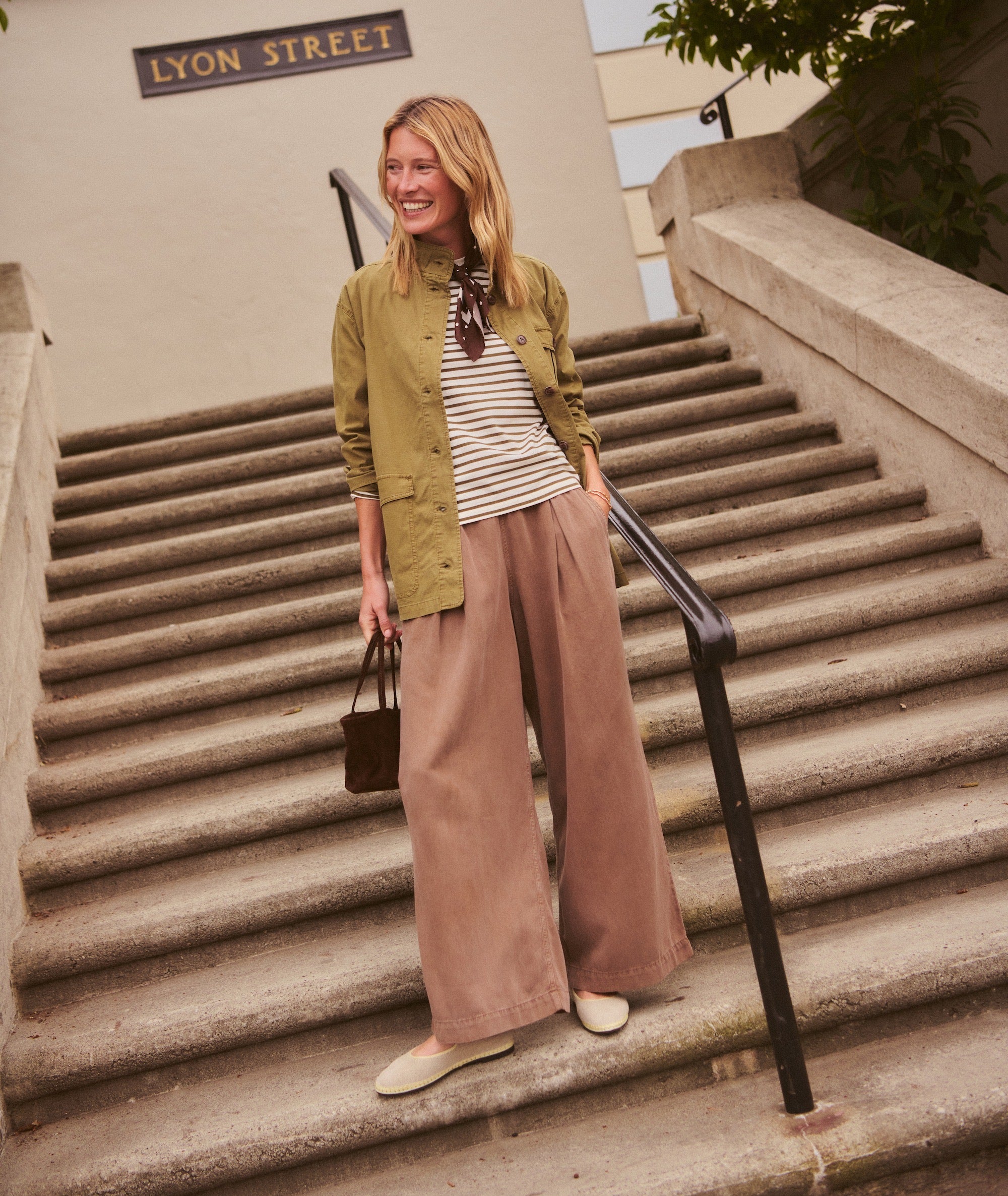 Allison Pleated Wide Leg Trouser