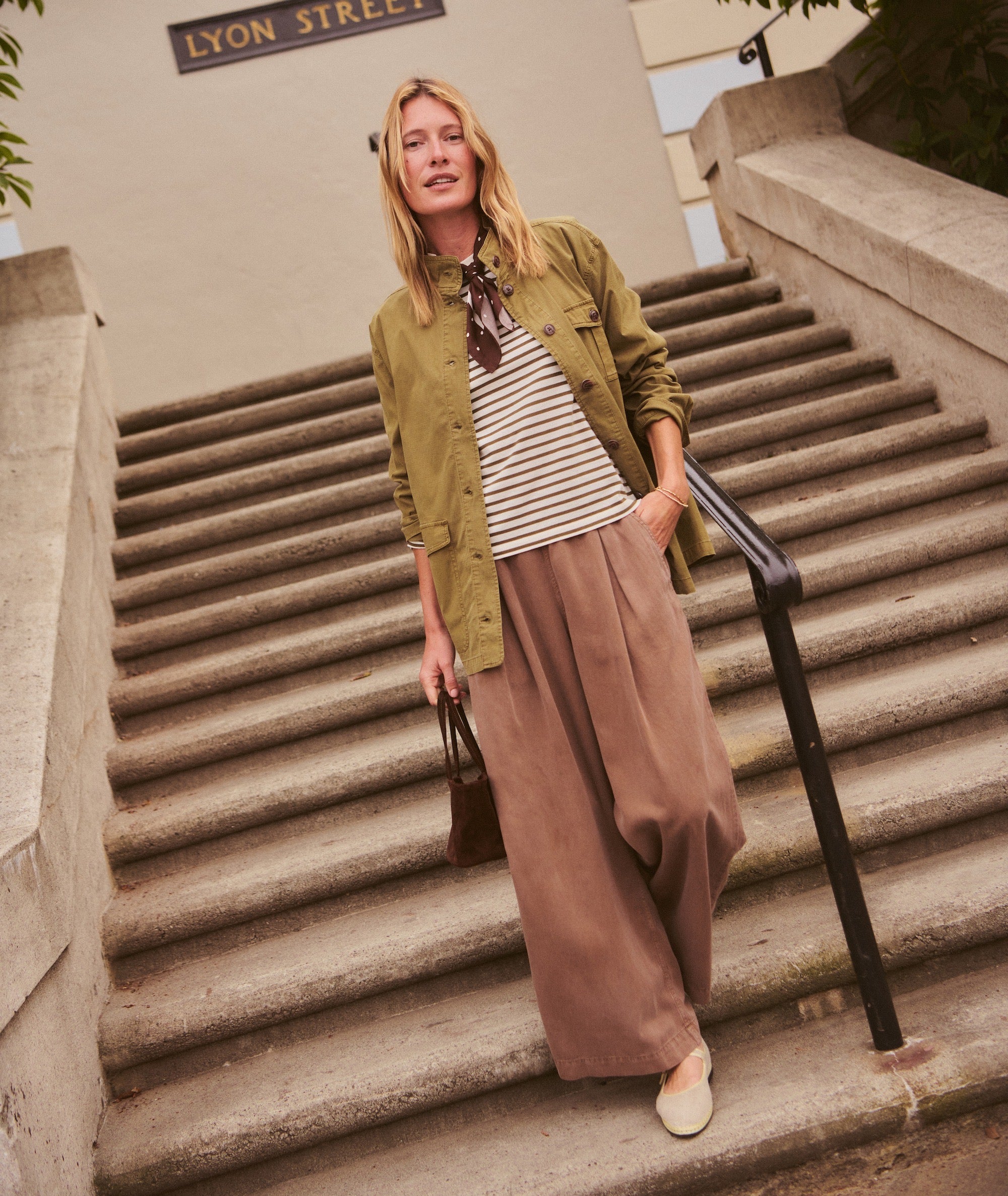 Allison Pleated Wide Leg Trouser