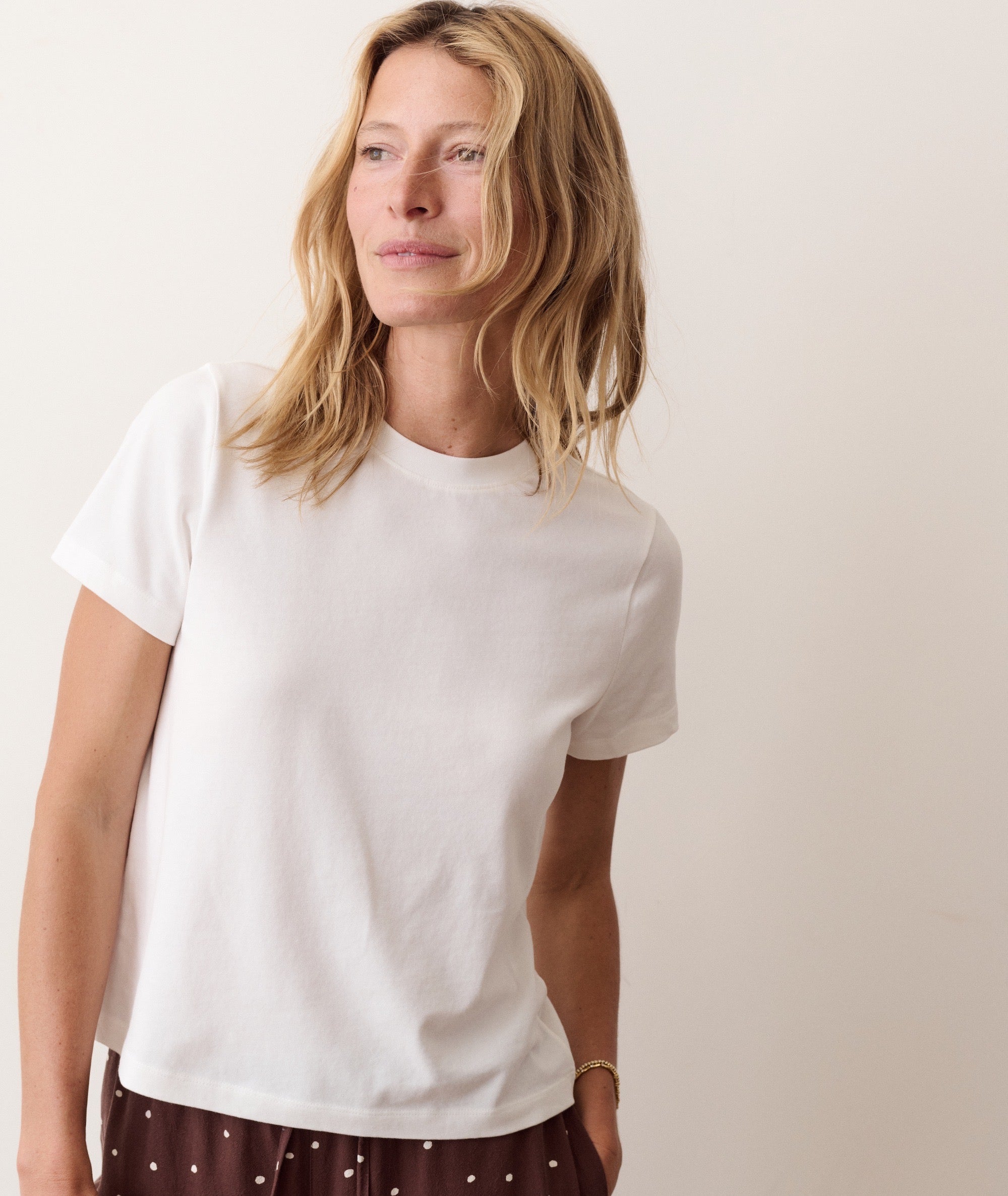 Dream Jersey Shrunken Crew Tee