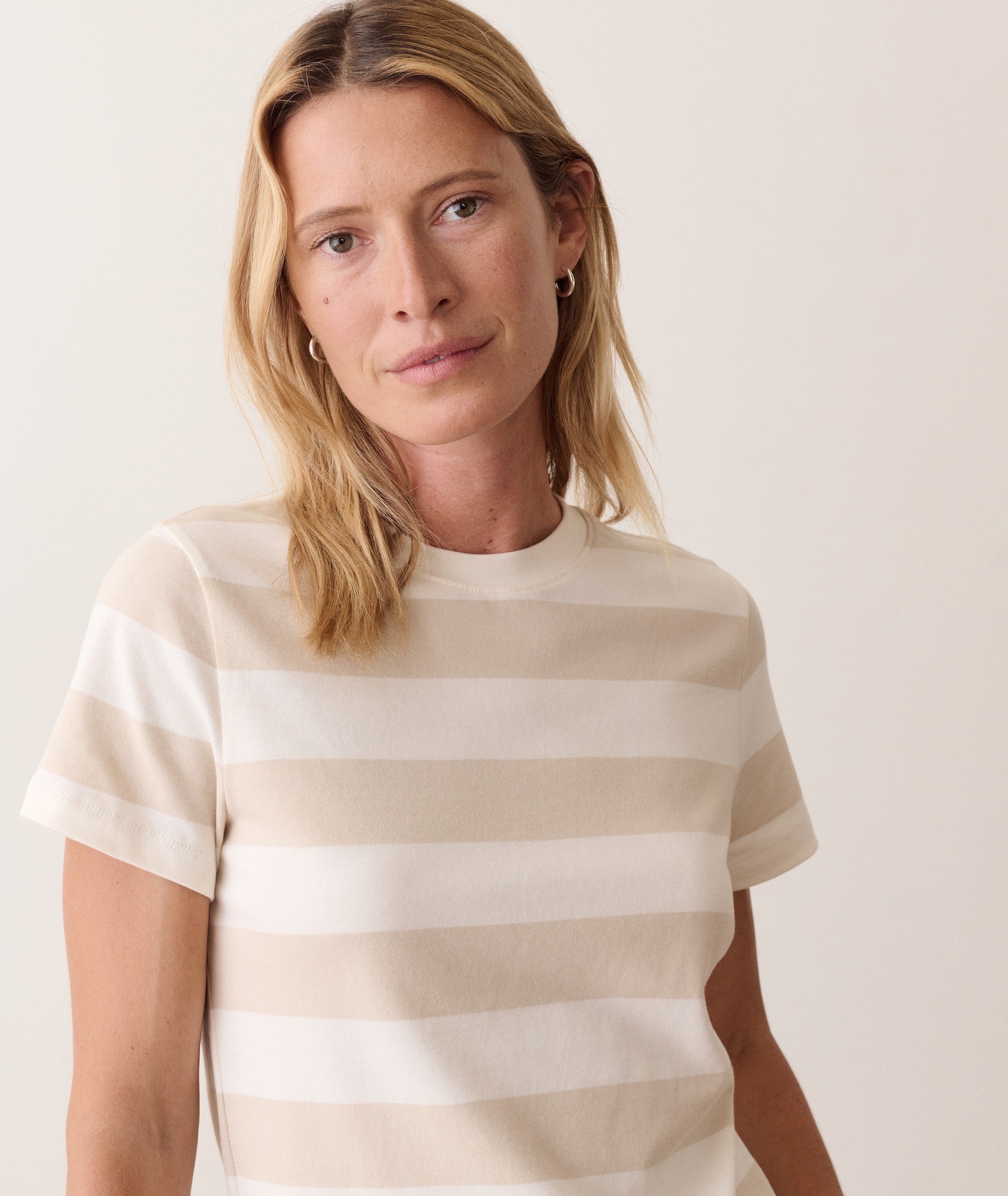Dream Jersey Shrunken Crew Tee