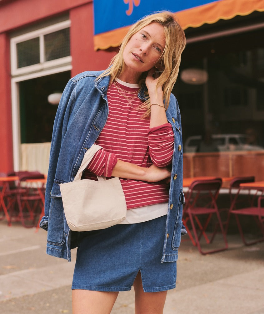Juno Reversible Raglan