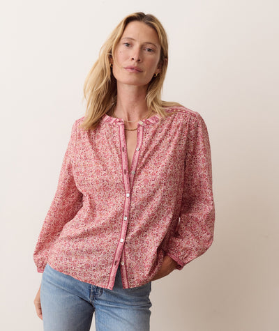 Vivian Button Through Blouse