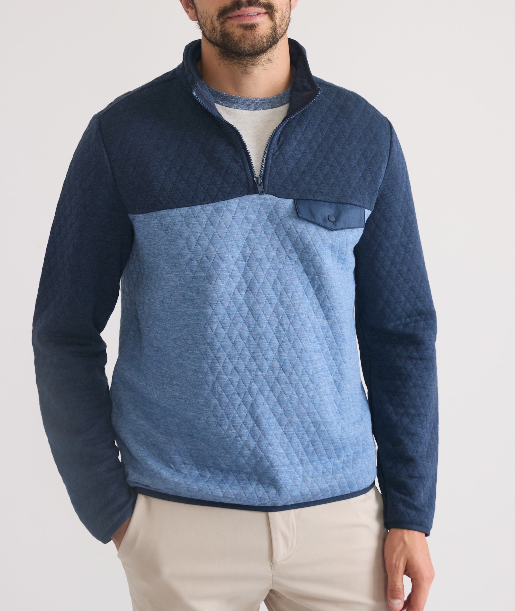 Custom Cut & Sew Corbet Colorblock Pullover