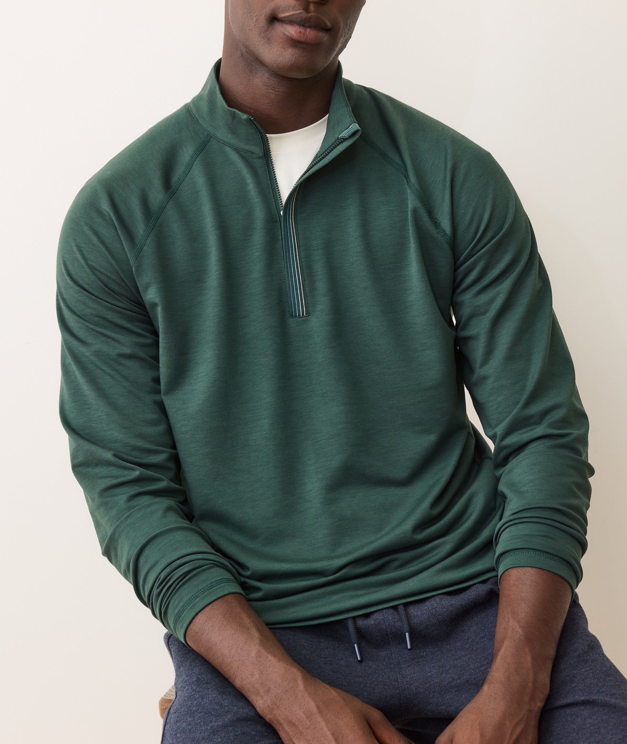 Double Knit Active Quarter Zip