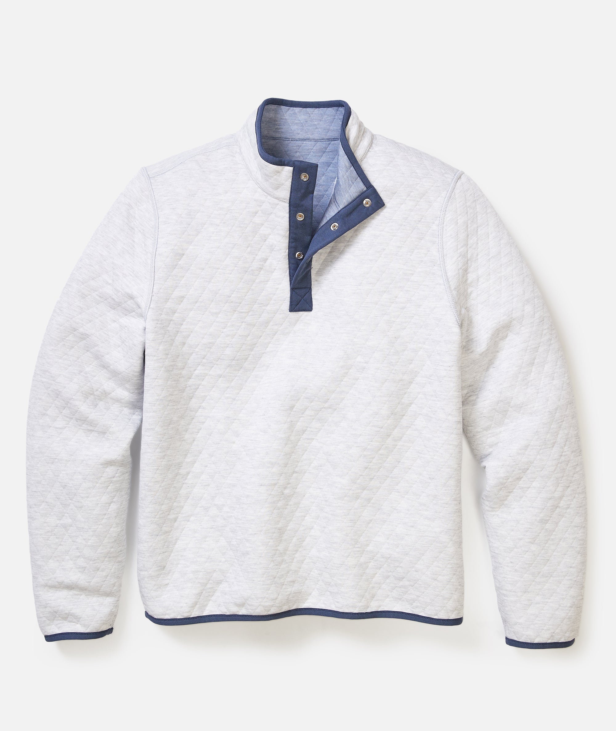 Corbet Quilted Reversible Pullover