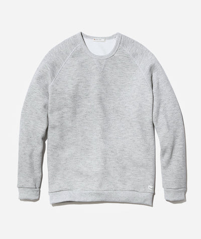 Men's Sherpa Crew Pullover in Heather Grey