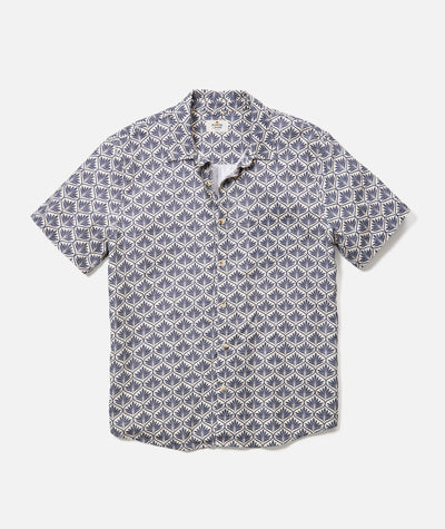 Stretch Selvage Short Sleeve Shirt