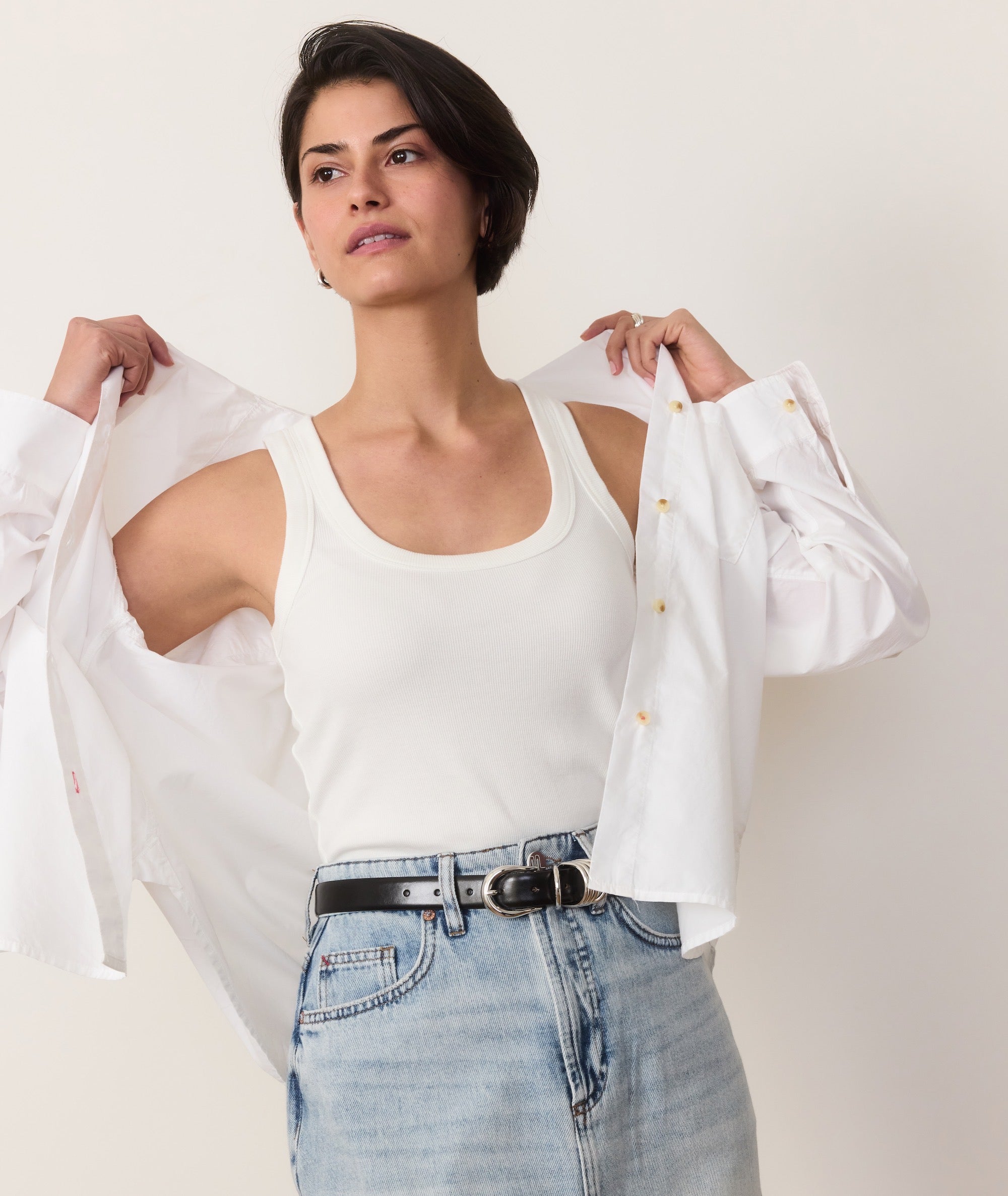 Cali Poplin Oversized Shirt