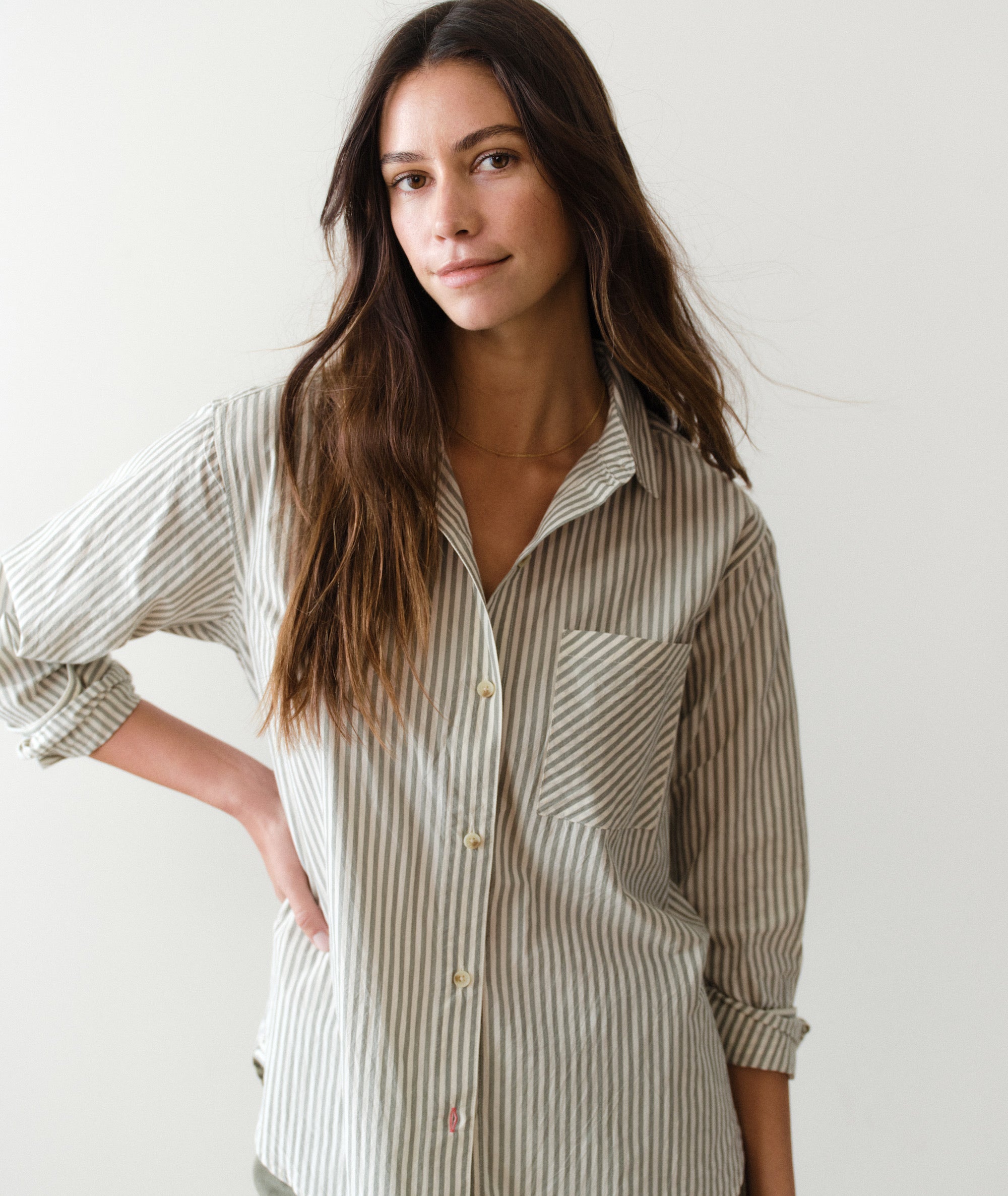 Jane Relaxed Cali Poplin Shirt