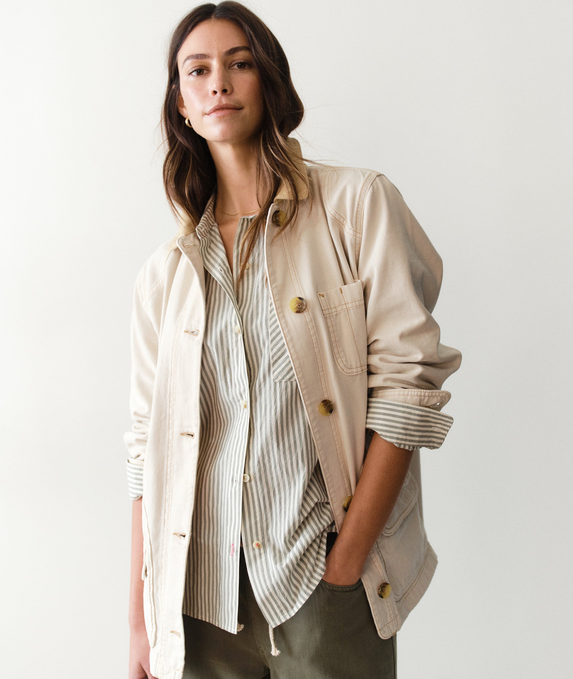 Jane Relaxed Cali Poplin Shirt