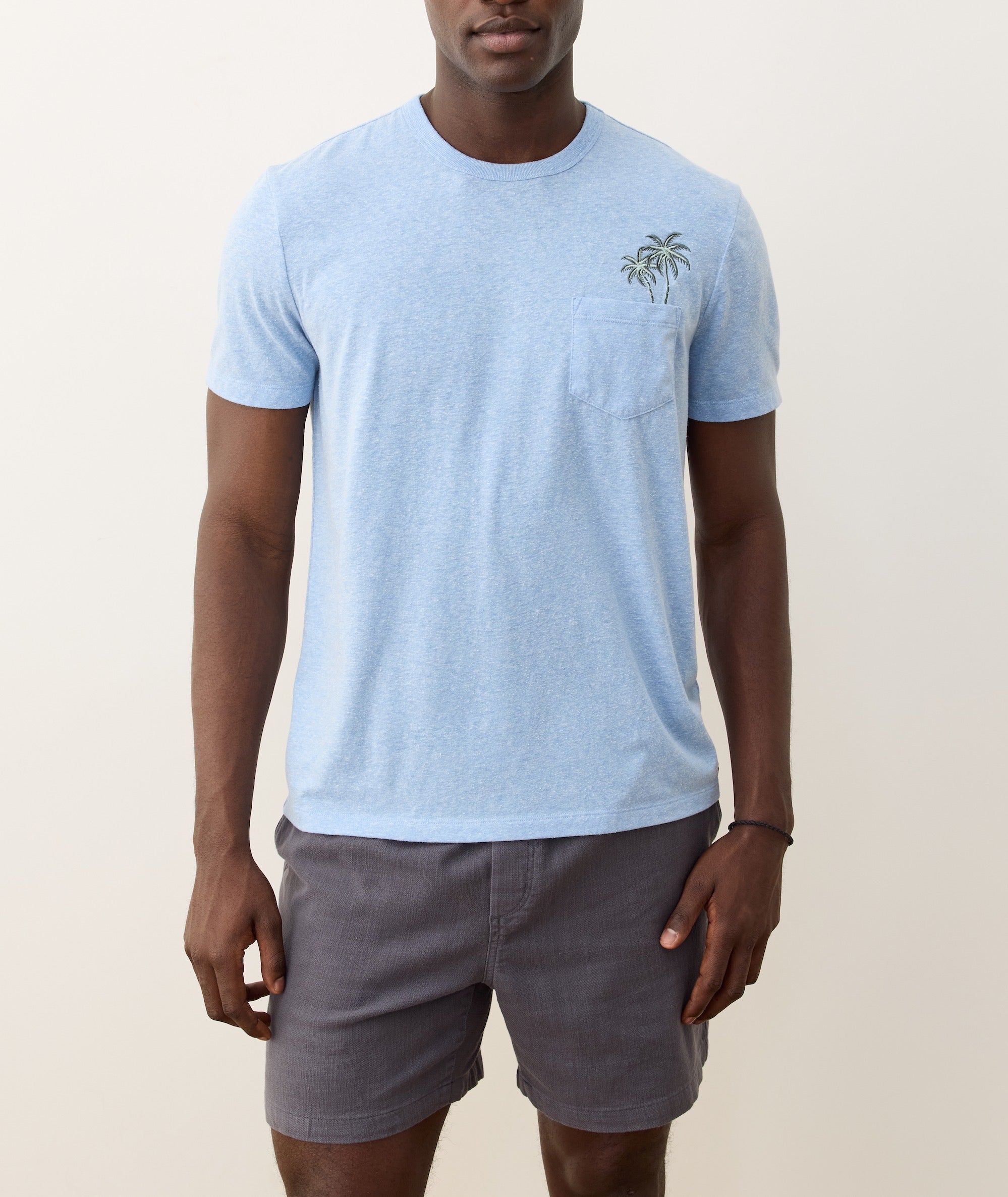 Signature Embroidered Pocket Tee