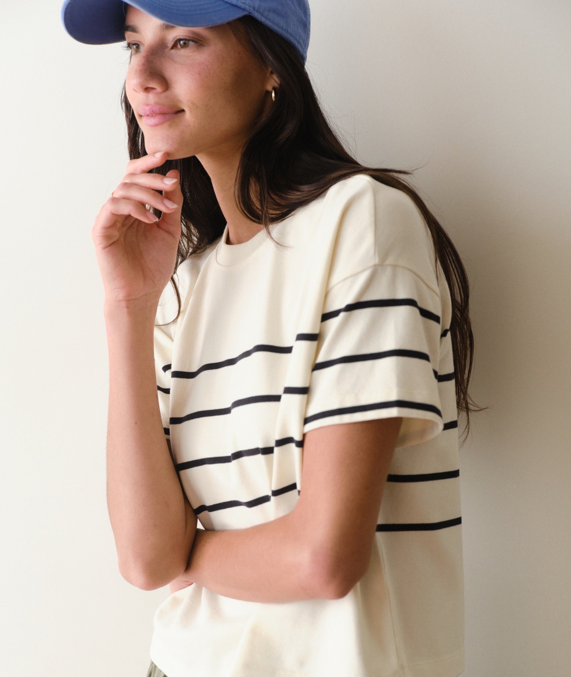Luxe Sueded Tee