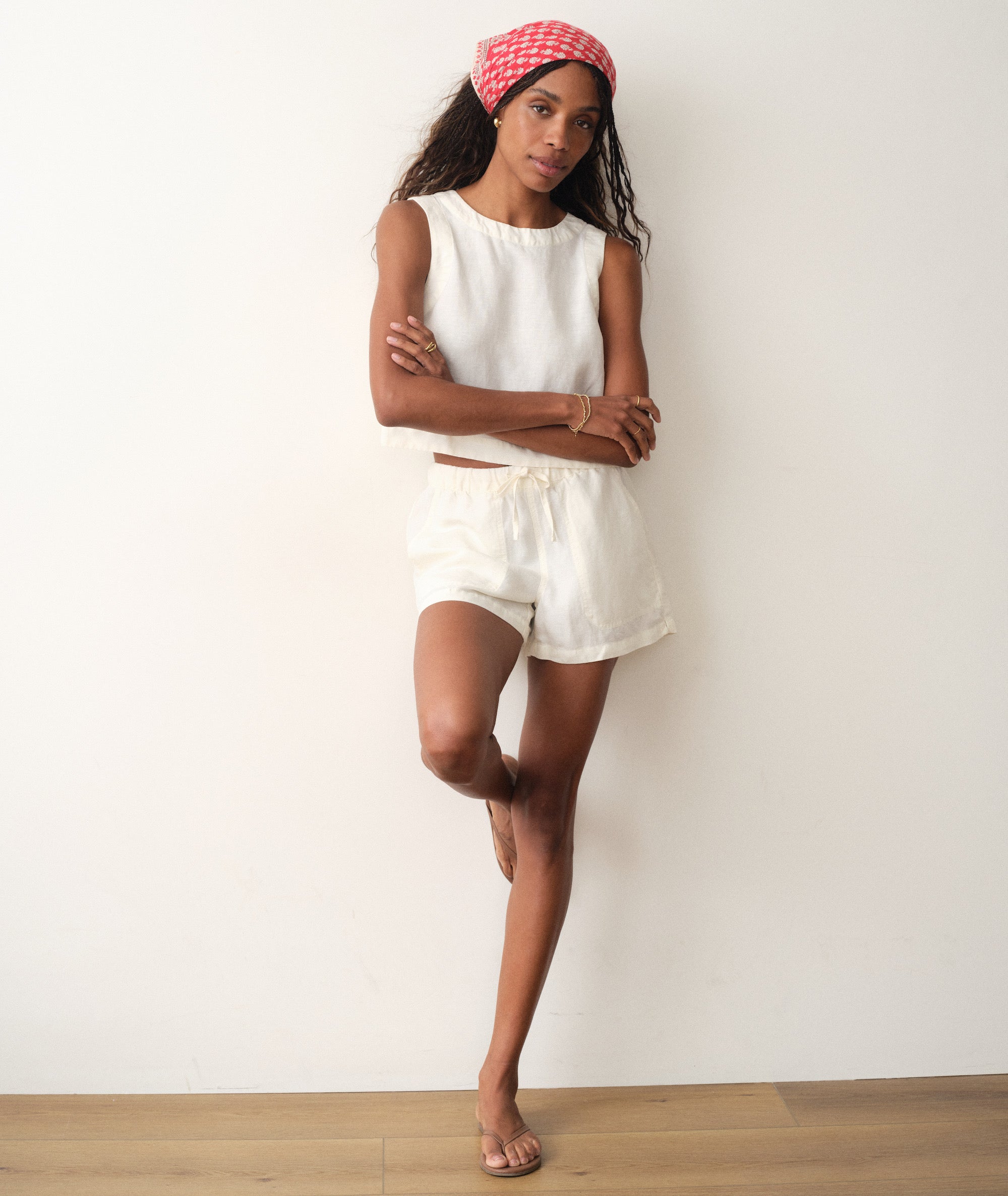 Quinn Linen Tank