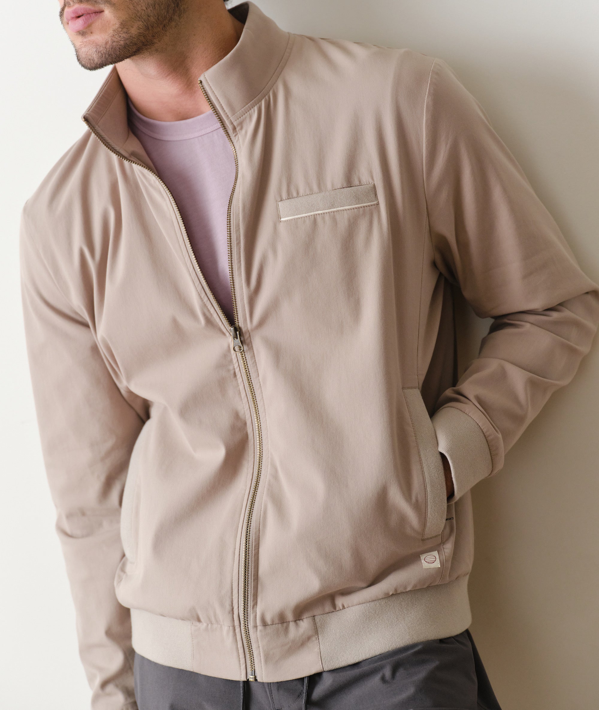 Breeze Stretch Bomber Jacket